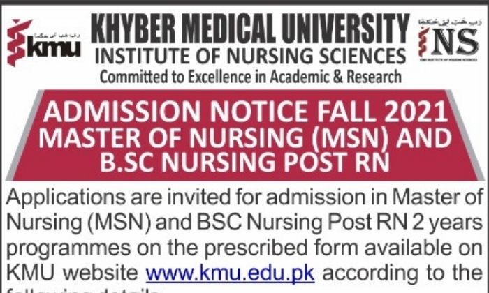 Khyber University Nursing Admission