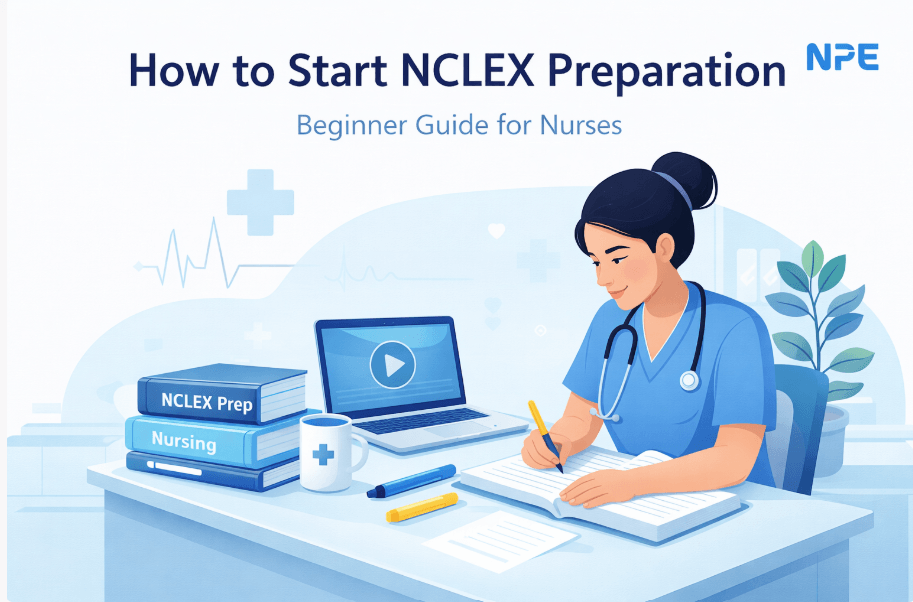How to start NCLEX preparation for beginners study guide